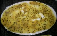 Pavê de maracujá