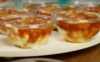 Sempre faço essa sobremesa de banana caramelizada no pote para vender e para comer com meus filhos