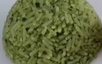 Arroz de espinafre
