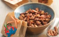 Castanhas crocantes