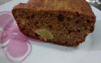 Bolo de maçã com canela