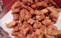 Isca de frango de boteco