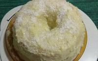 Bolo de coco de liquidificador