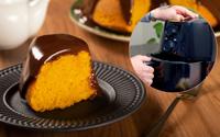 Eu só tinha uma airfryer e um sonho: como eu fiz o melhor bolo de cenoura da vida sem usar forno!