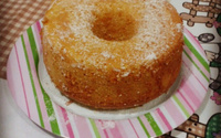 Bolo de milho com coco