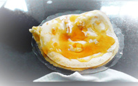 Panqueca com mel