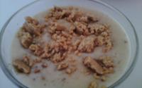 Canjica com amendoim