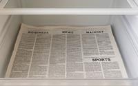 Nem papel alumínio, nem sacos plásticos: o truque do jornal na gaveta da geladeira