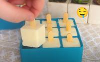 Só esse picolé cremoso de laranja pra me salvar nesse calor: receita fácil e ótima para pequenas porções
