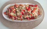 Salada de broto de feijão