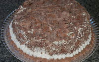 Bolo torta de chocolate com trufas