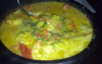 Moqueca de peixe dourado/pescada amarela