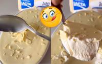 Aprendi essa sobremesa perfeita para o final de semana com a minha cunhada: mousse de chocolate branco com casquinha crocante divina