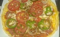 Pizza de ovo rápida