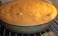 Pudim de creme e suspiro