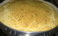 Torta de presunto e mussarela