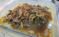 Filé mignon ao molho de shitake