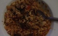 Risoto Brasiliense (Sobras de Churrasco)
