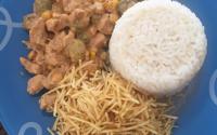 Strogonoff de frango à brasileira