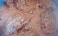 Frango com leite de coco