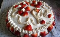 Bolo de morango
