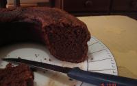 Bolo de chocolate e maçã light