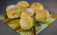 Pão de laranja e semolina
