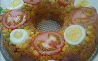 Cuscuz à paulista de linguiça calabresa