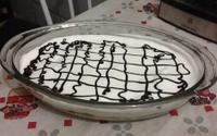 Doce de banana com creme simples