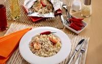 Arroz urbano de papelote