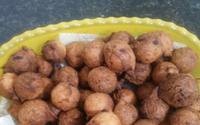 Bolinho de chuva com banana