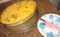 Peixe de domingo da vó Pietra