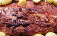 Costelinha de porco ao forno