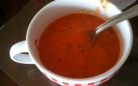 Sopa cremosa de tomate light