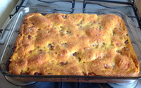 Torta de abóbora com carne moída