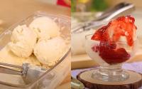 Sorvete caseiro de baunilha supercremoso com apenas 3 ingredientes: receita simples não leva creme de leite e fica uma delícia