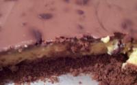 Torta de chocolate com maracujá