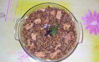 Lentilha com frango