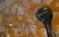 Linguiça ensopada