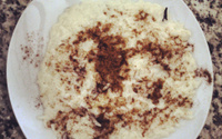 Arroz doce prático