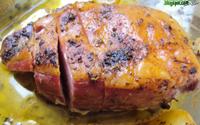 Picanha suína com molho chimichurri