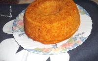 Bolo de iogurte e cenoura