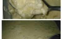Gelado fácil de abacaxi