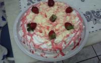 Bolo de morango