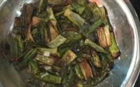 Quiabo frito