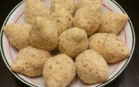 Bolinho de mandioca recheado