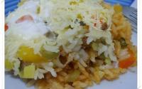 Arroz à bolonhesa
