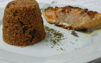 Quinoa ao molho funghi