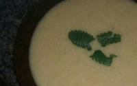 Sopa de batata cremosa
