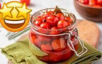 Há dez anos que preparo tomates dessa forma: abro um pote e eles têm sabor de fresco por muito tempo